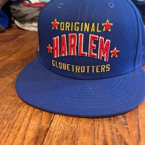 New Era Blue Harlem Globetrotters Hat